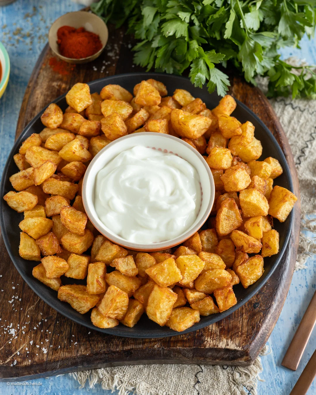 Patatas Bravas mit Aioli