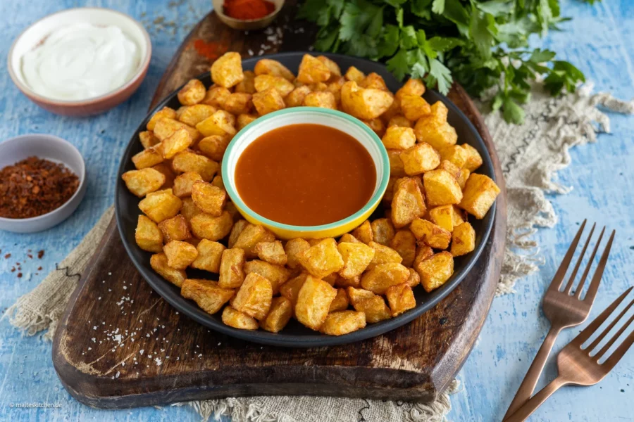 Patatas Bravas mit Bravas-Sauce