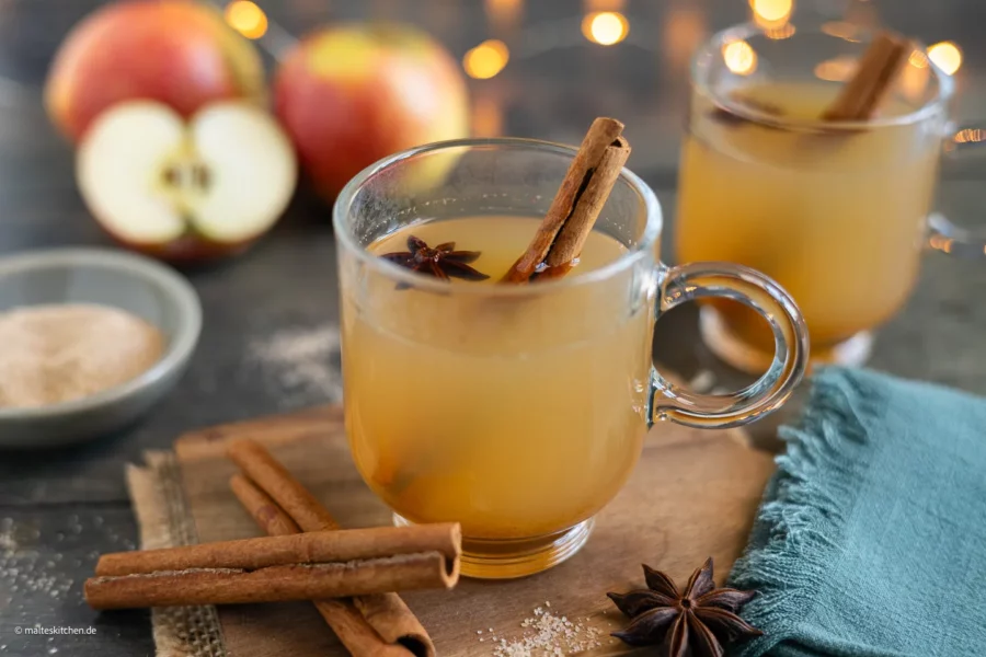 Leckerer Apfelpunch ohne Alkohol