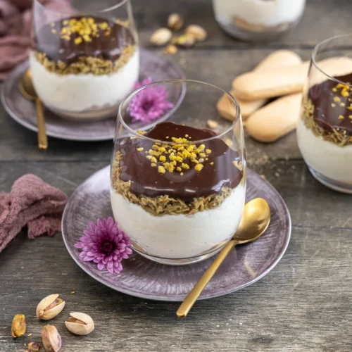 Dubai-Schokoladen-Tiramisu im Glas