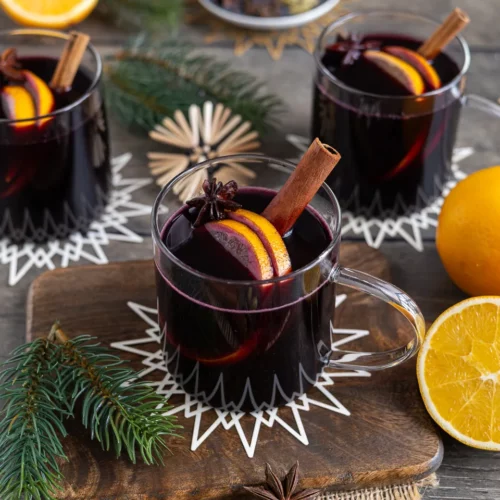 Selbstgemachter Glühwein wie vom Weihnachtsmarkt