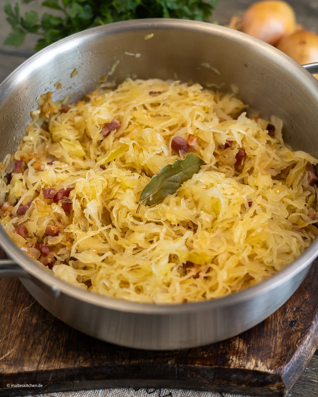 Sauerkraut kochen