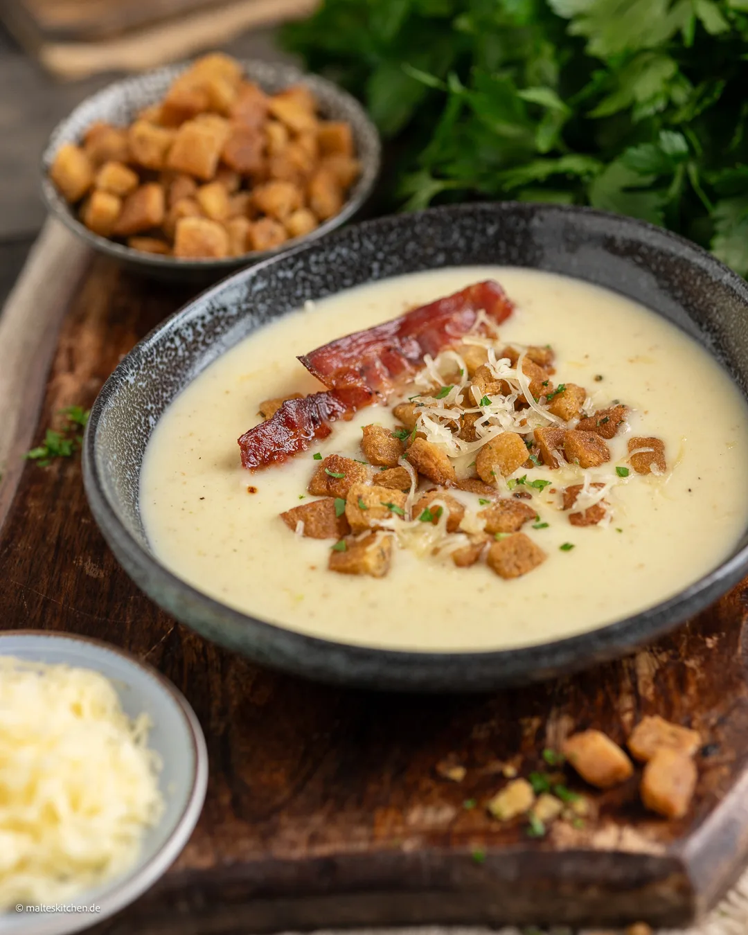 Feine Käsesuppe