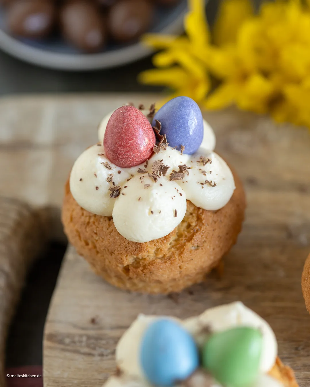 Eierlikör-Muffins.