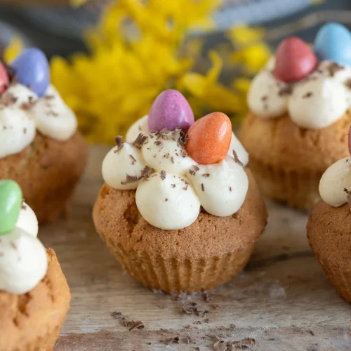 Eierlikör-Muffins aus der Heißluftfritteuse