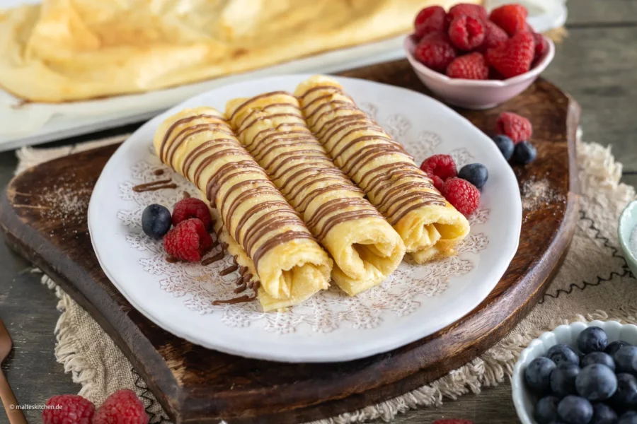 Ofenpfannkuchen vom Blech.