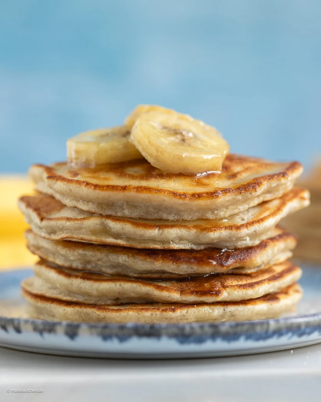 Pancakes mit Bananen