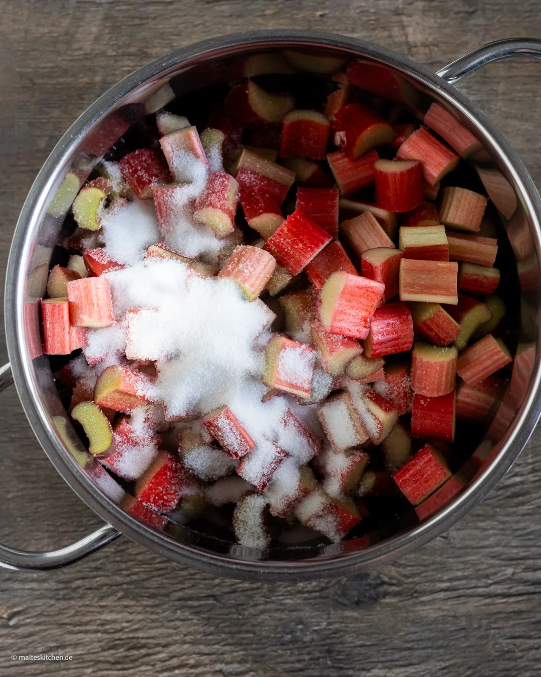 Rhabarber kochen