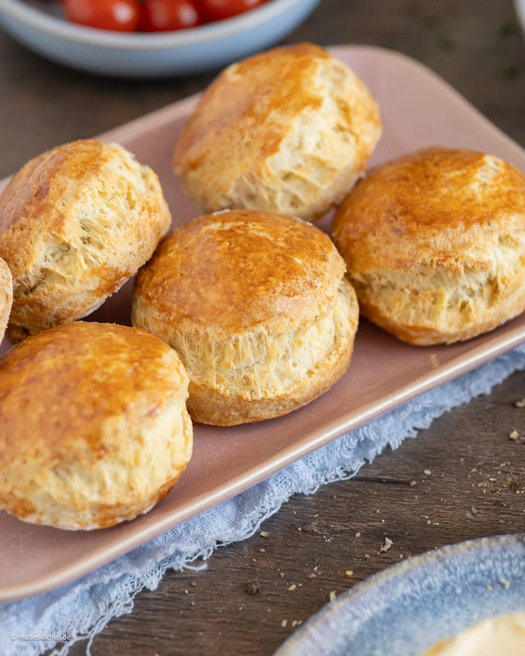 Scones aus der Heißluftfritteuse.