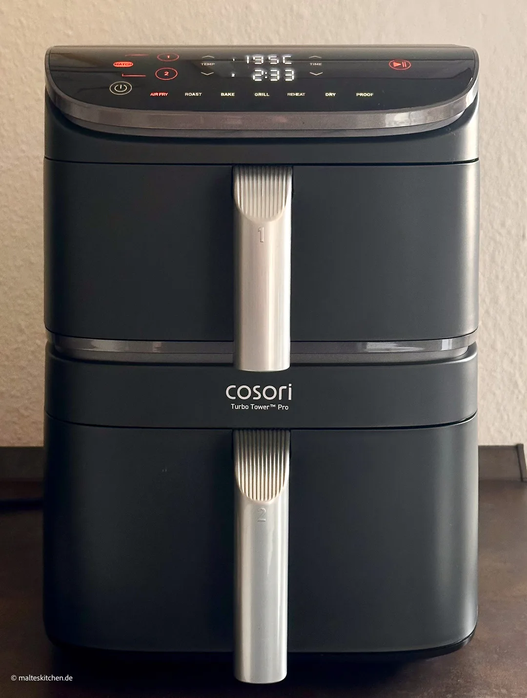 Turbo Tower Pro Smart Grau und Silber
