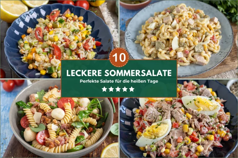 10 Sommersalate, die du diesen Sommer probieren musst