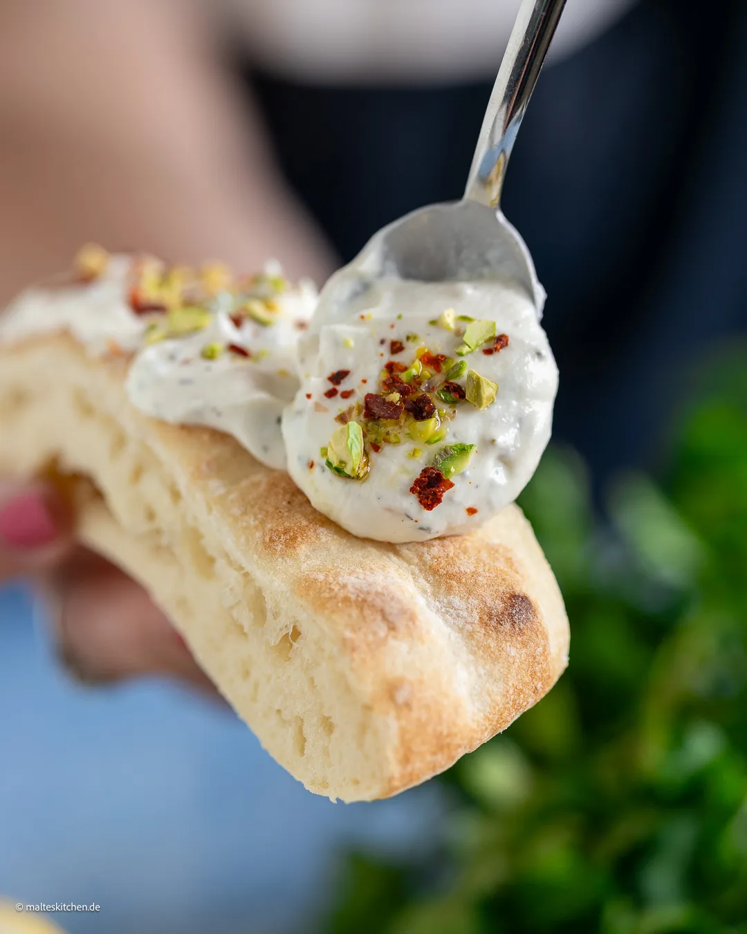 Cremiger Dip mit Feta