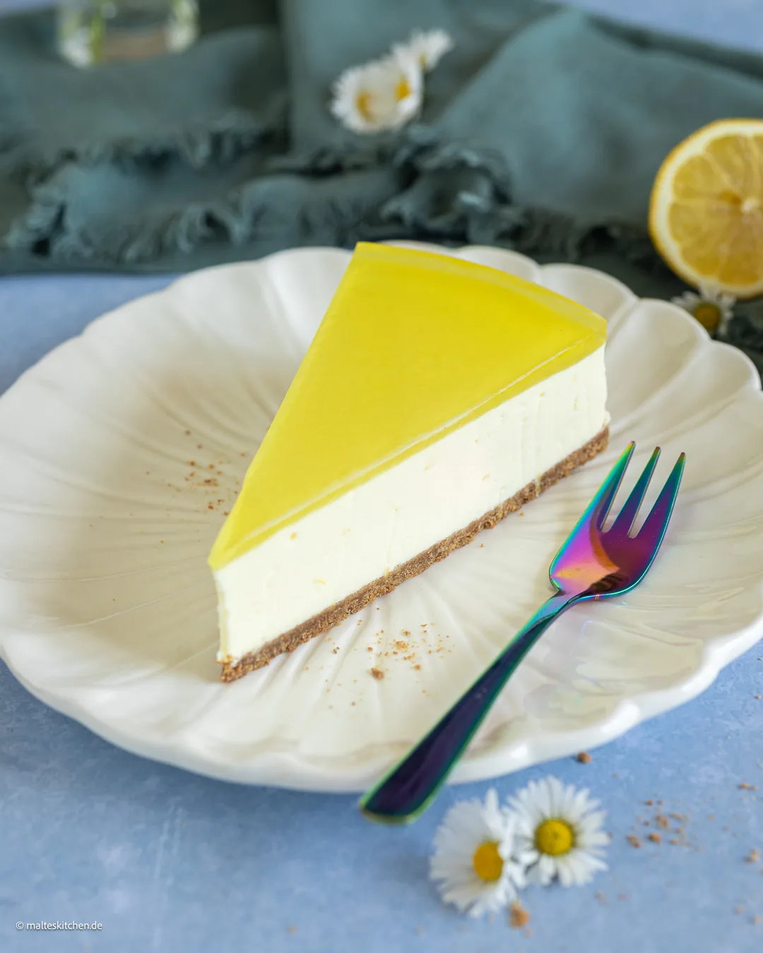 Philadelphia Torte mit Götterspeise.
