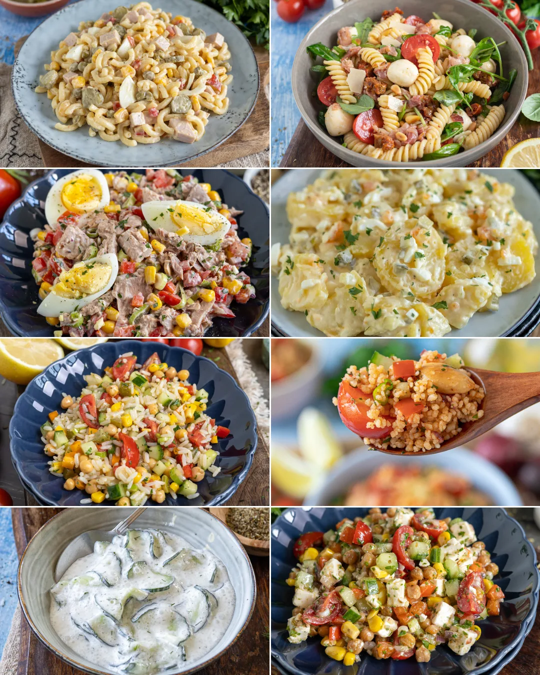 8 tolle Sommersalate, die du nicht verpassen solltest!