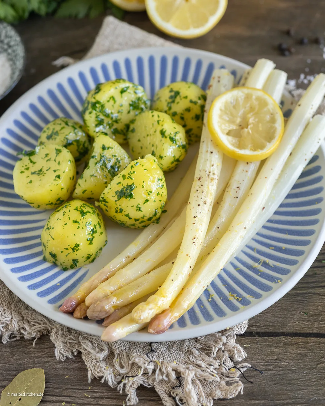 Spargel aus dem Backofen - der leckere Klassiker