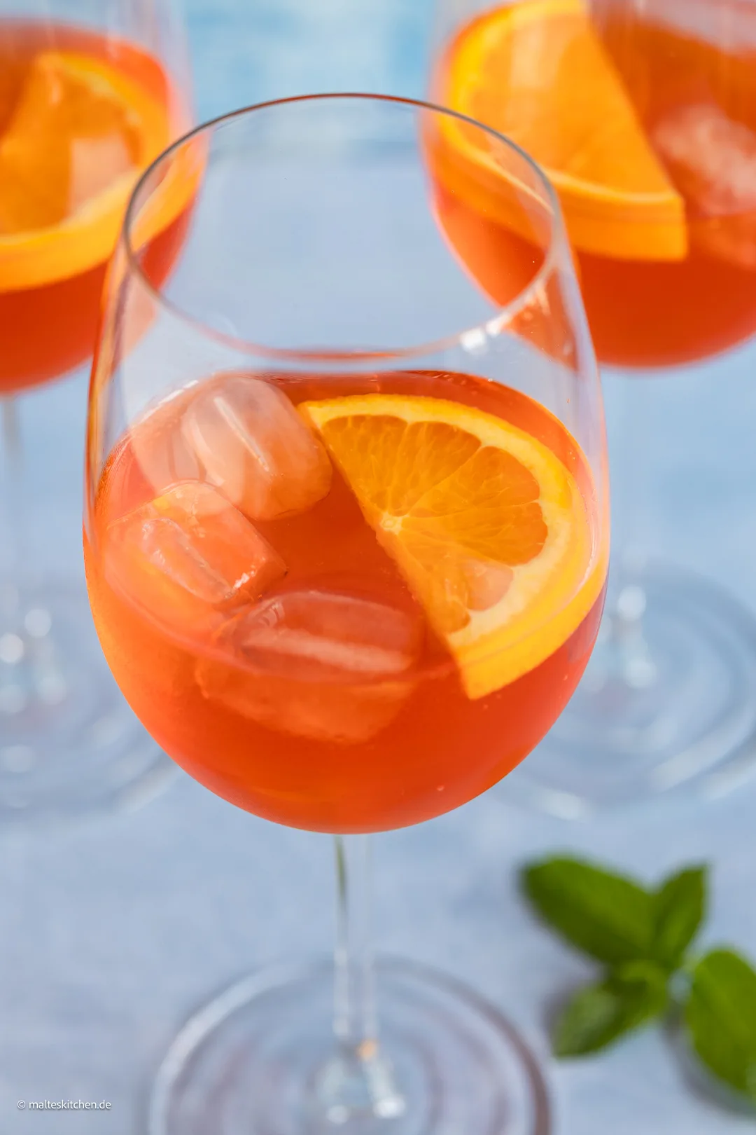 Aperol mit Prosecco