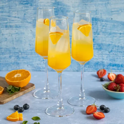 Prickelnder Mimosa Cocktail