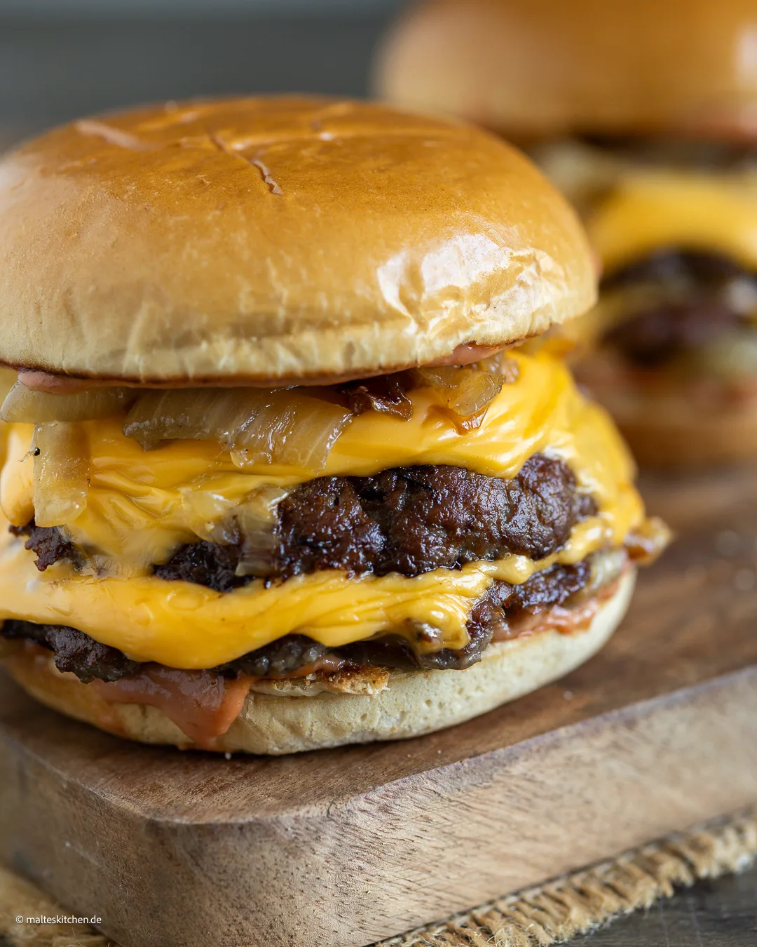 Burger vom Grill