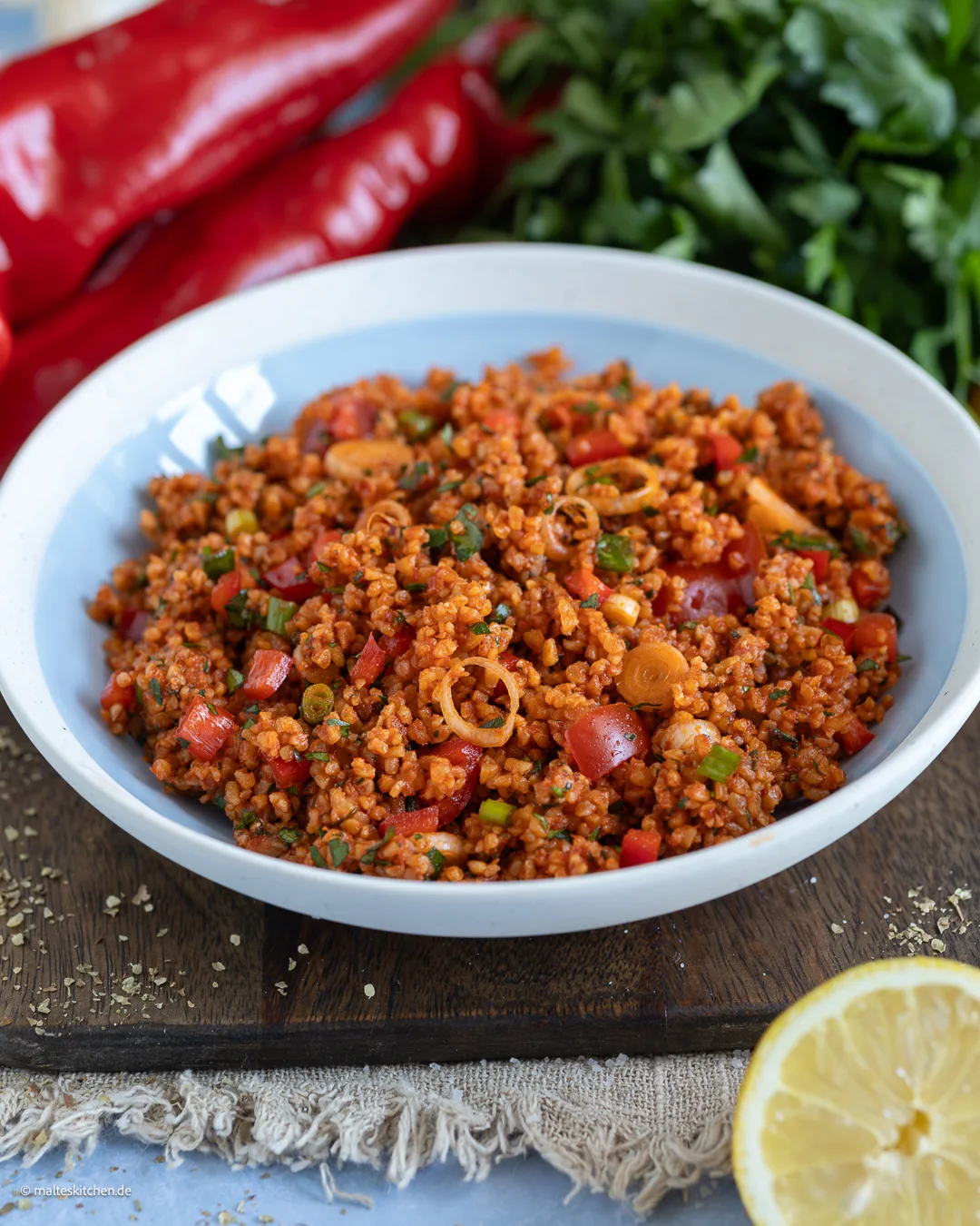 Leckerer Bulgursalat für den Sommer