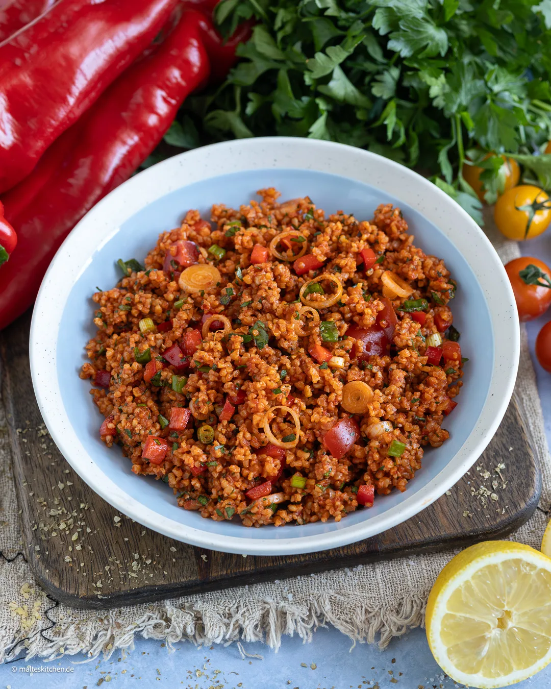 Türkischer Kisir - Bulgursalat
