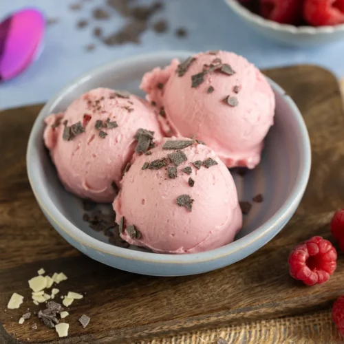 Cremiges Himbeereis - Rezept für die Ninja Creami