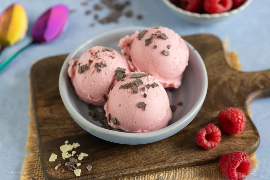 Cremiges Himbeereis - Rezept für die Ninja Creami