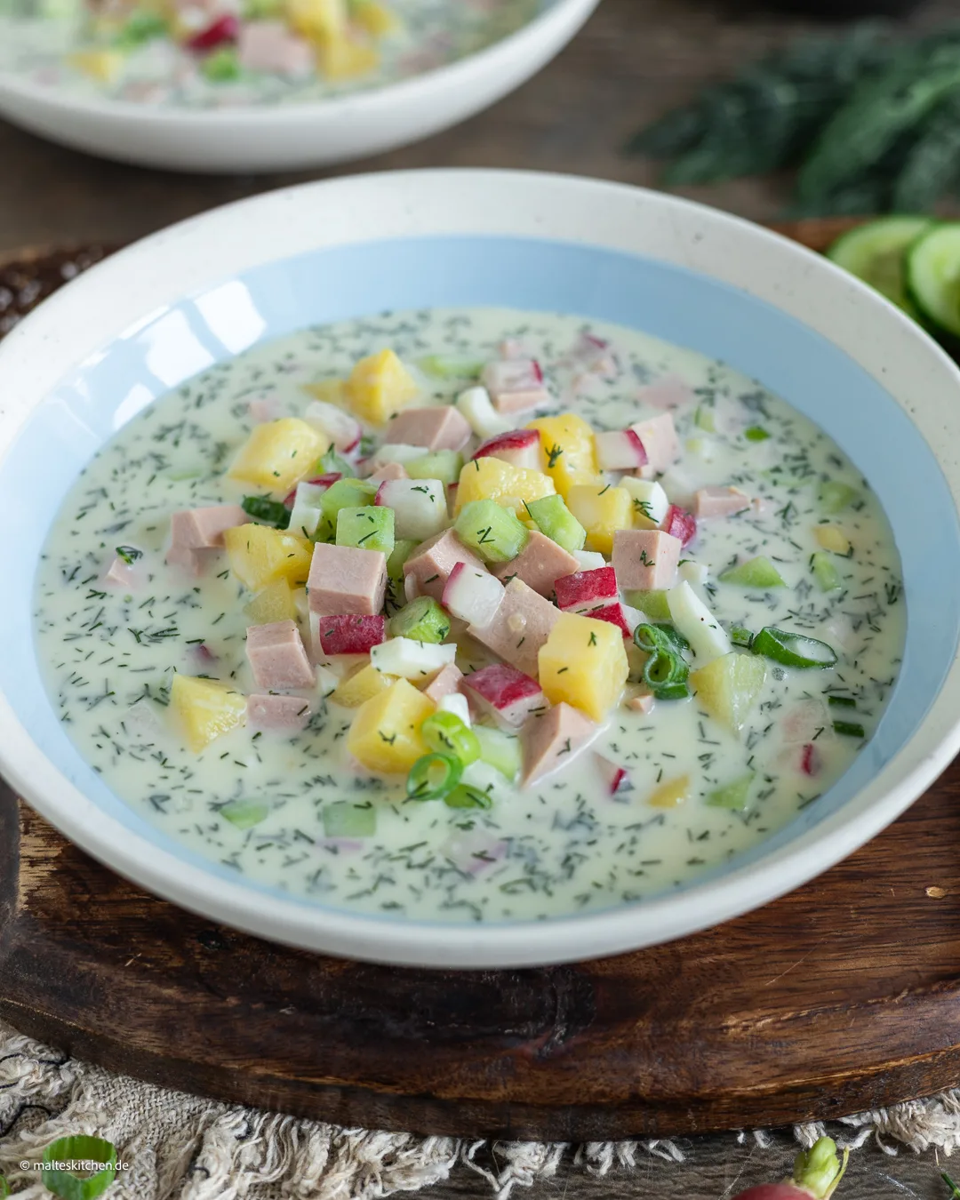 Okroschka - russische kalte Suppe