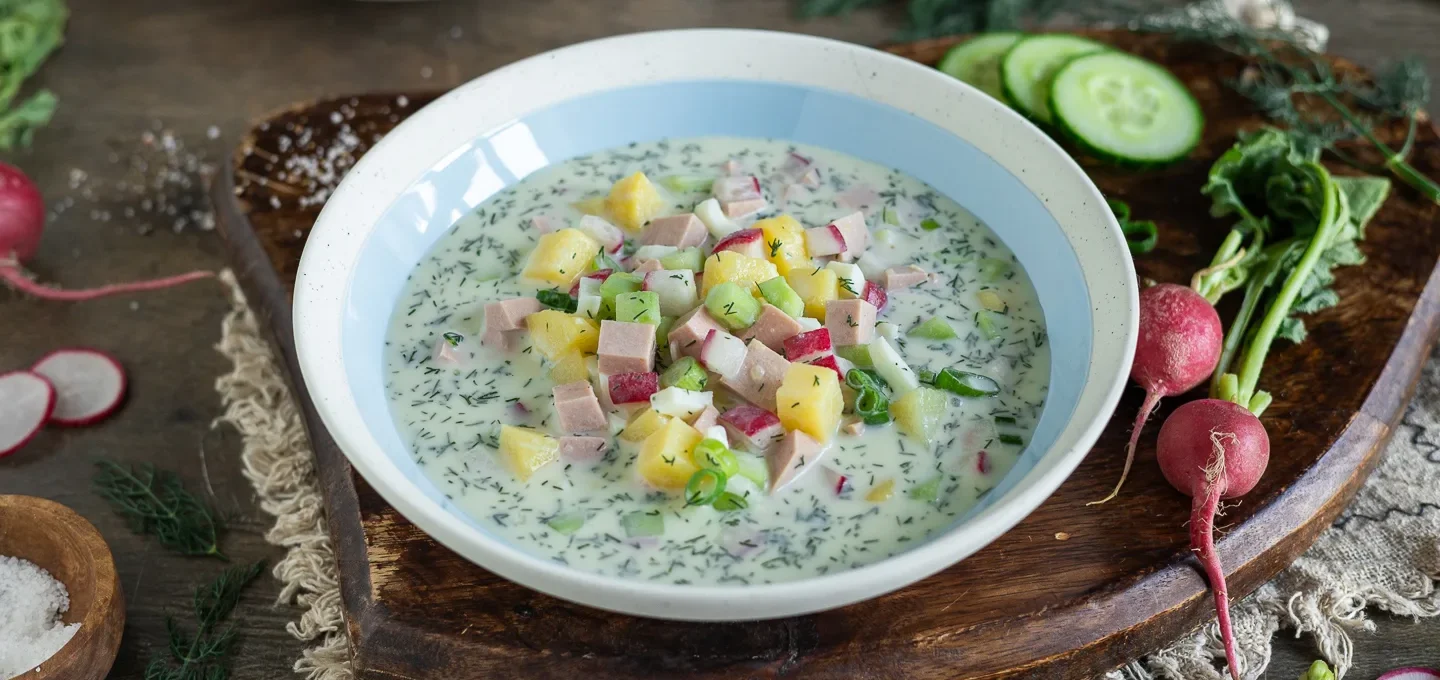 Okroschka - russische kalte Suppe
