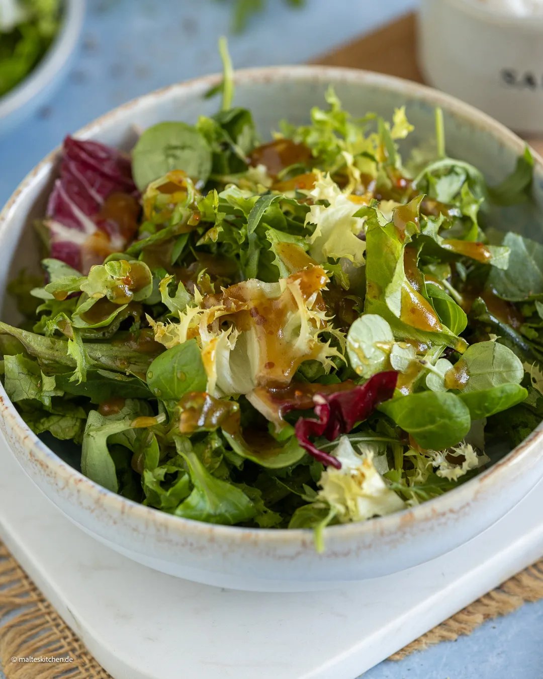 Balsamico-Dressing für Blattsalate