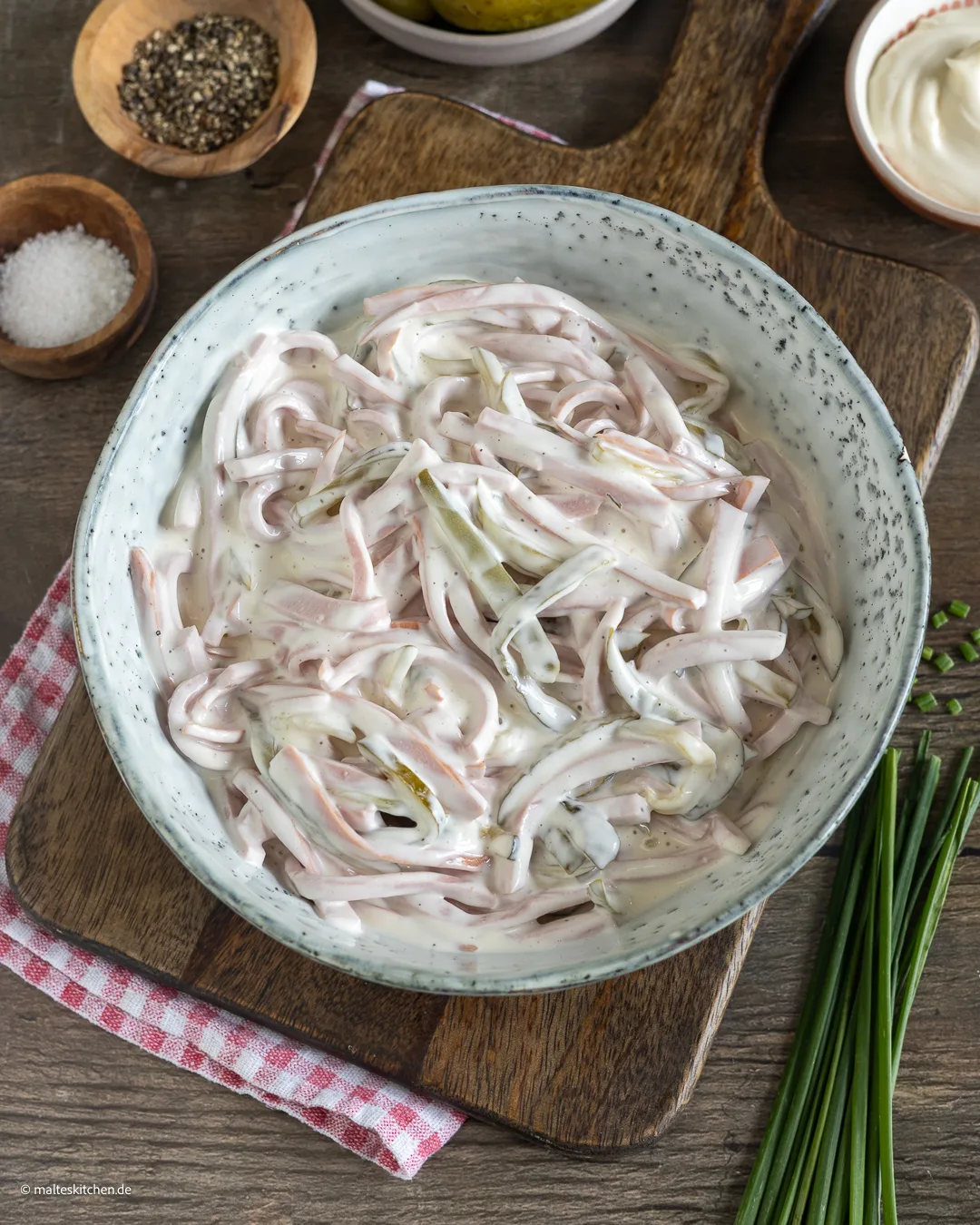 Fleischsalat nach dem Rezept meiner Oma