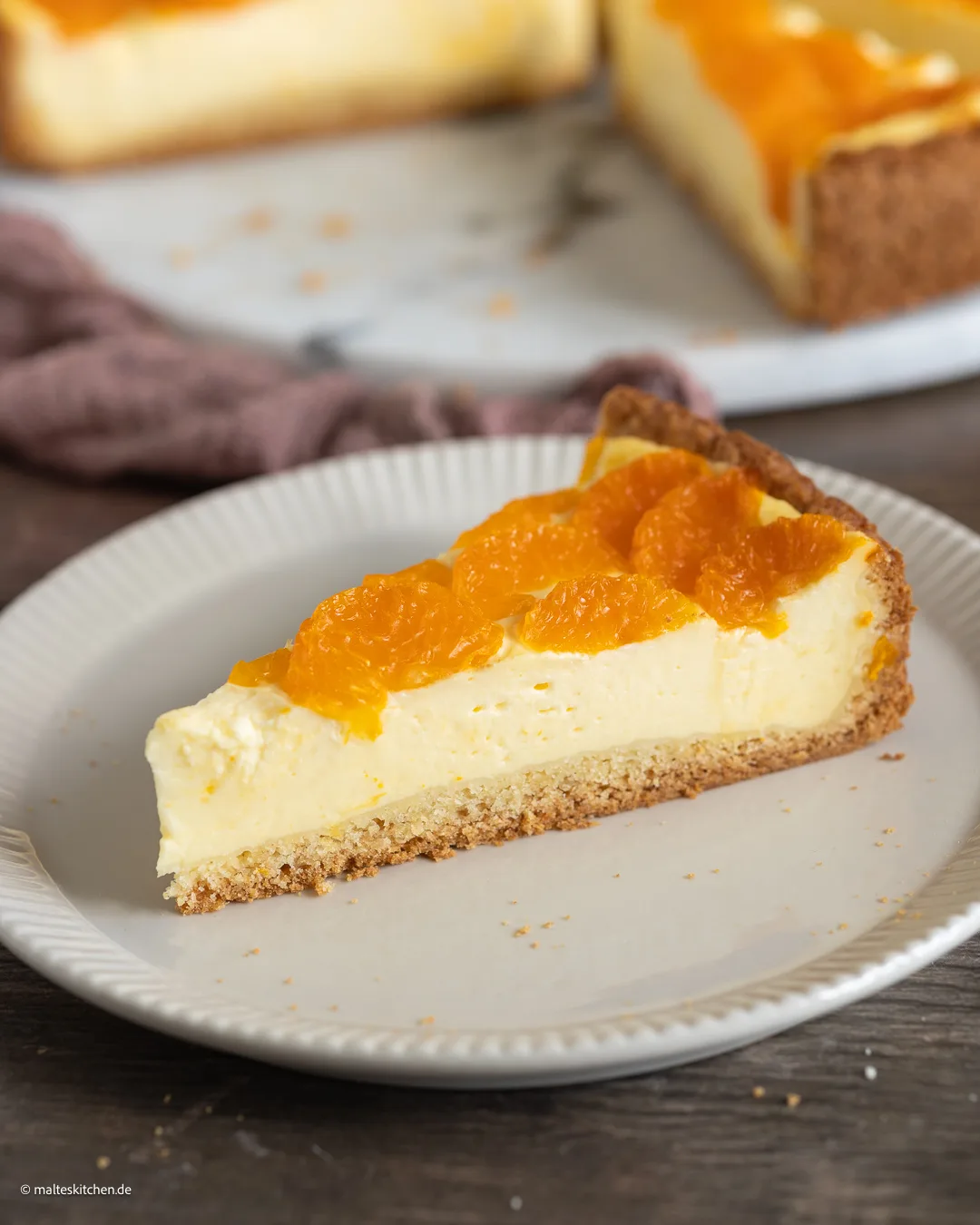 Mandarinen-Schmand-Kuchen