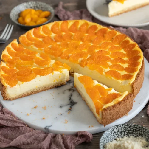 Mandarinen-Schmand-Kuchen von Oma