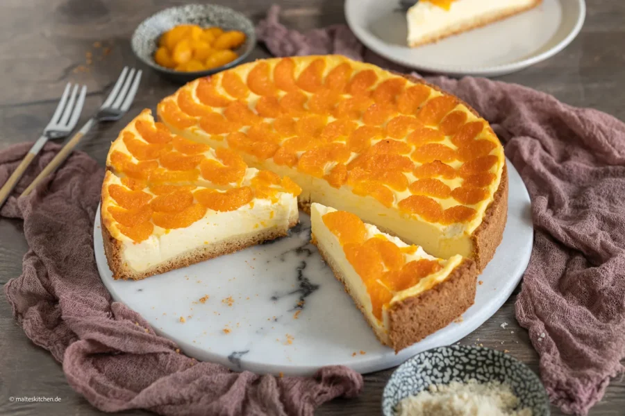 Mandarinen-Schmand-Kuchen von Oma