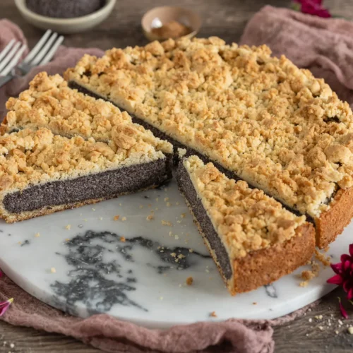 Mohnkuchen mit Streusel - Omas leckere Klassiker