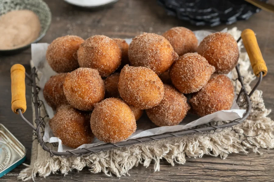 Fluffige Quarkbällchen wie vom Bäcker