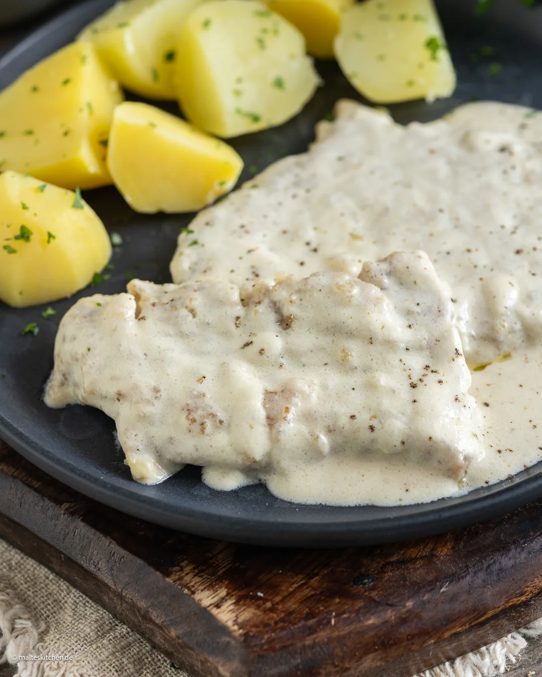 Saftige Sahne-Schnitzel nach Omas Rezept
