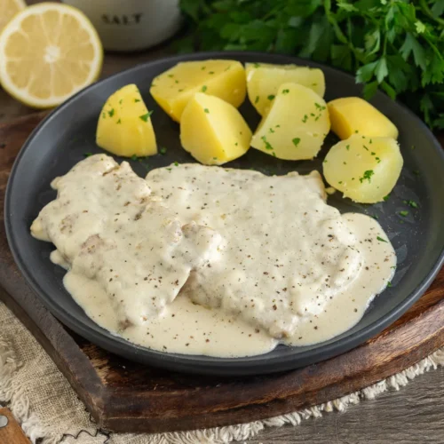Omas leckere Sahne-Schnitzel