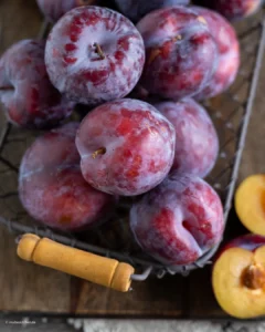 Pflaumen für die Marmelade.