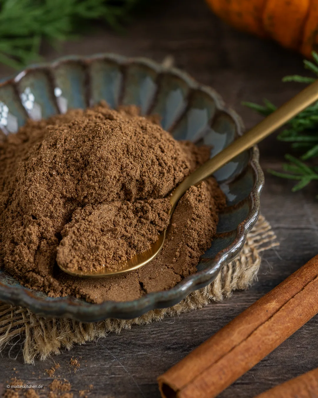 Selbstgemachte Pumpkin Spice Gewürzmischung