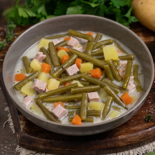 Oma Friedchens grüne Bohnensuppe