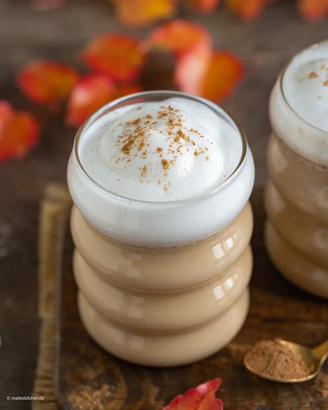 Pumpkin Spice Latte mit Kürbisgewürz
