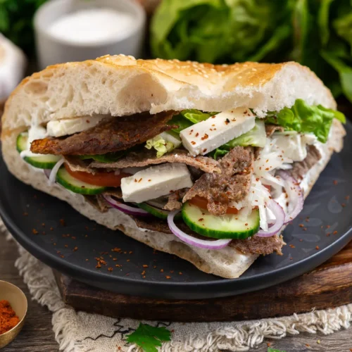 Roll Döner von Tiktok. Genialer Backpapier Döner