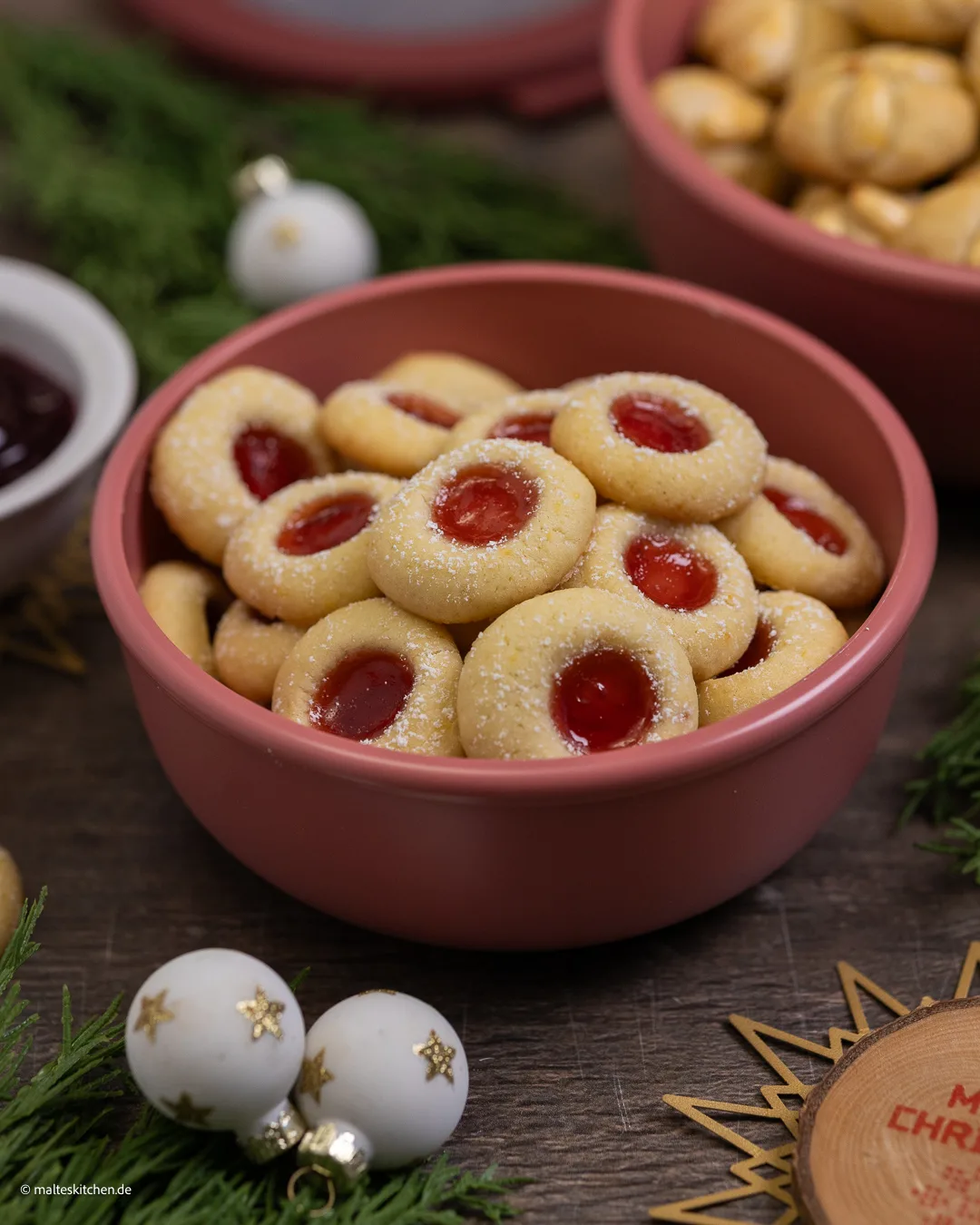 Mürbe Plätzchen Engelsaugen