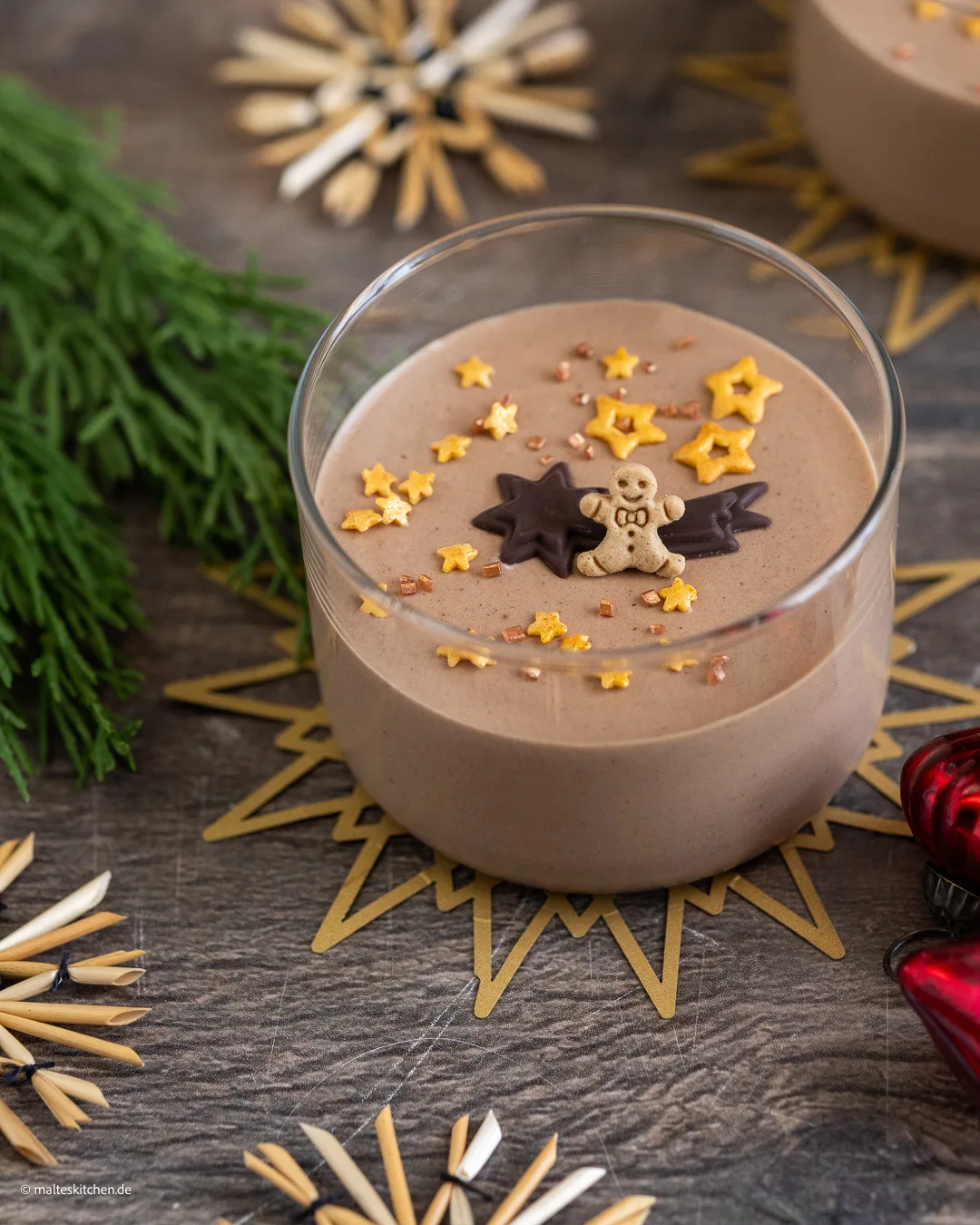 Leckere Lebkuchenmouse für Weihnachten