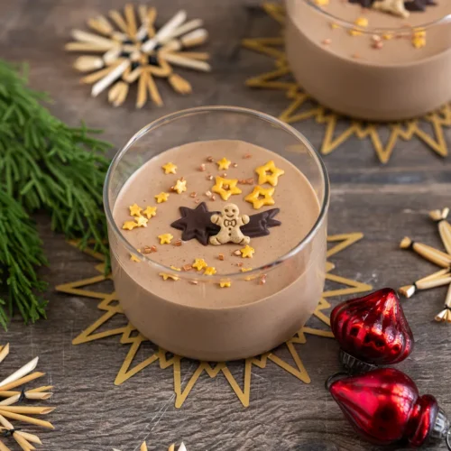 Cremige Lebkuchenmousse für Weihnachten