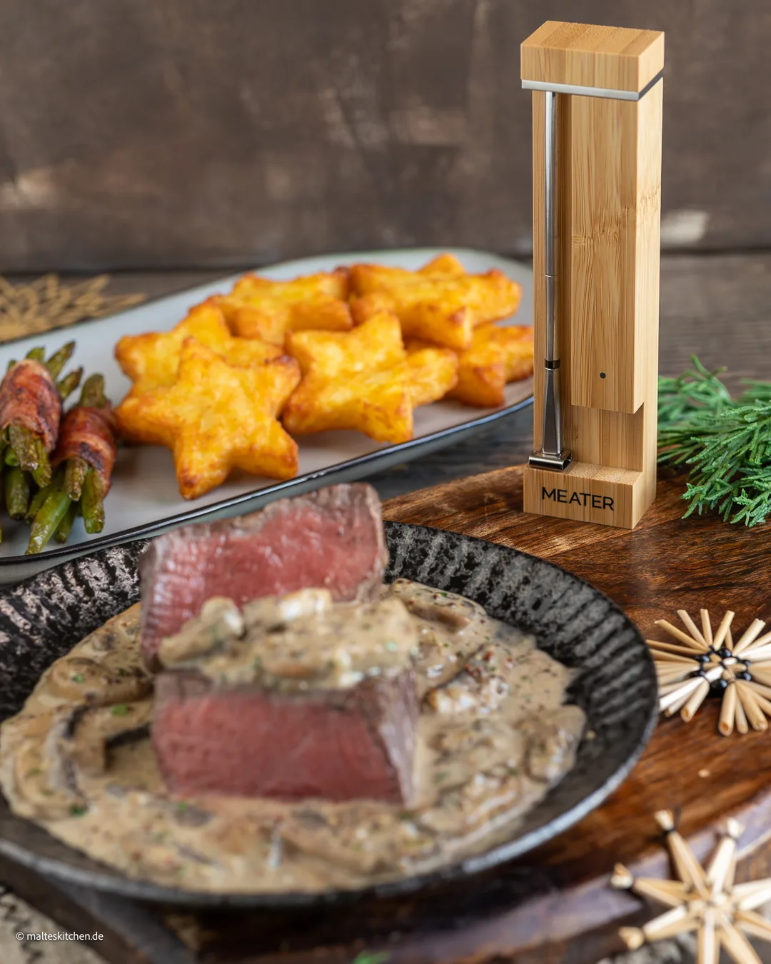 Rinderfilet mit Meater App