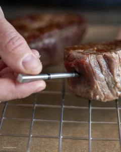 Steak auf Kerntemperatur braten