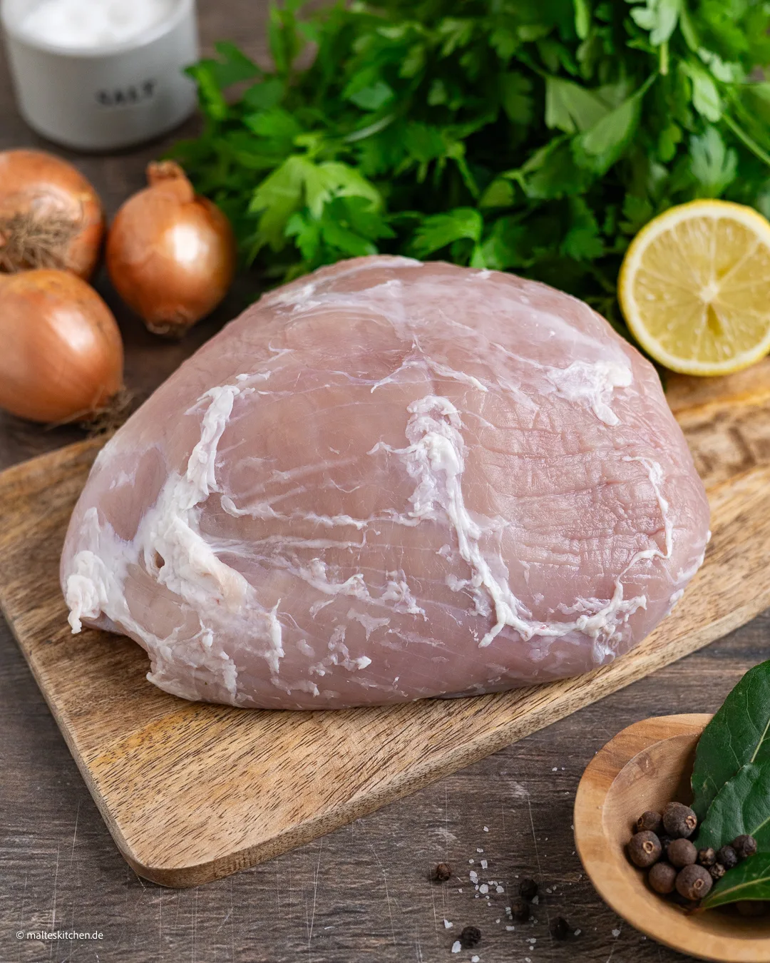 Schweinfleisch für das DDR-Würzfleisch.