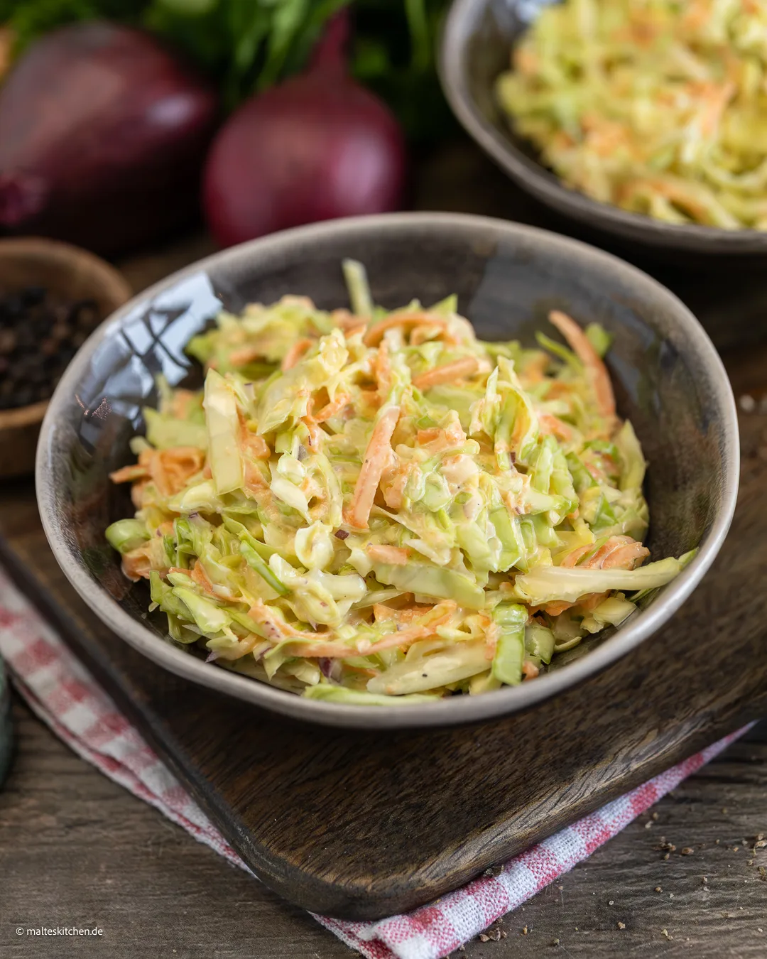 Coleslaw auf amerikanische Art