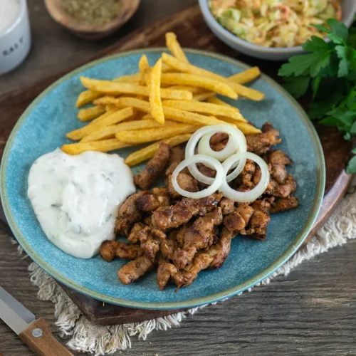 Gyros aus der Pfanne